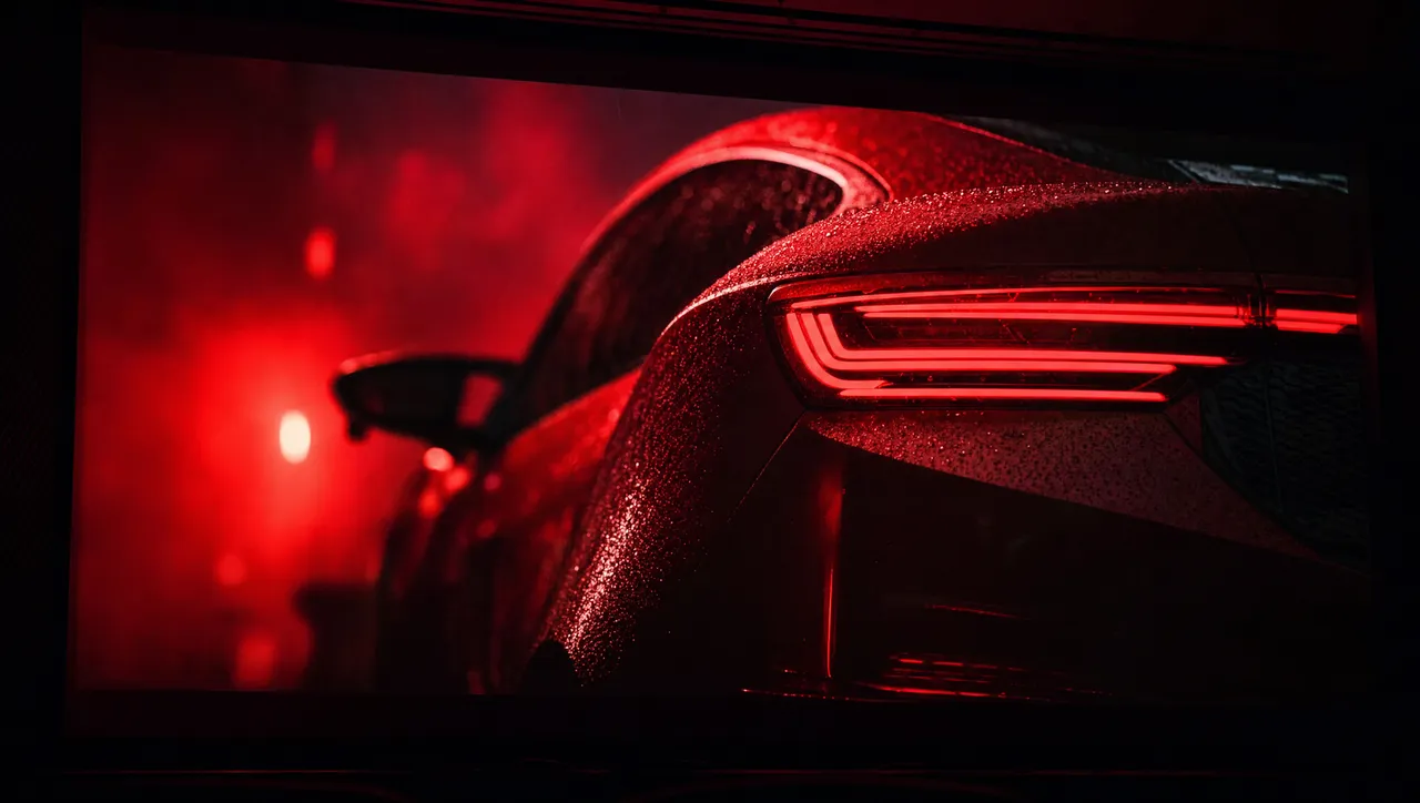 Film scene projected on a screen, illustrating an IPTV free trial with no credit card and 4K picture quality